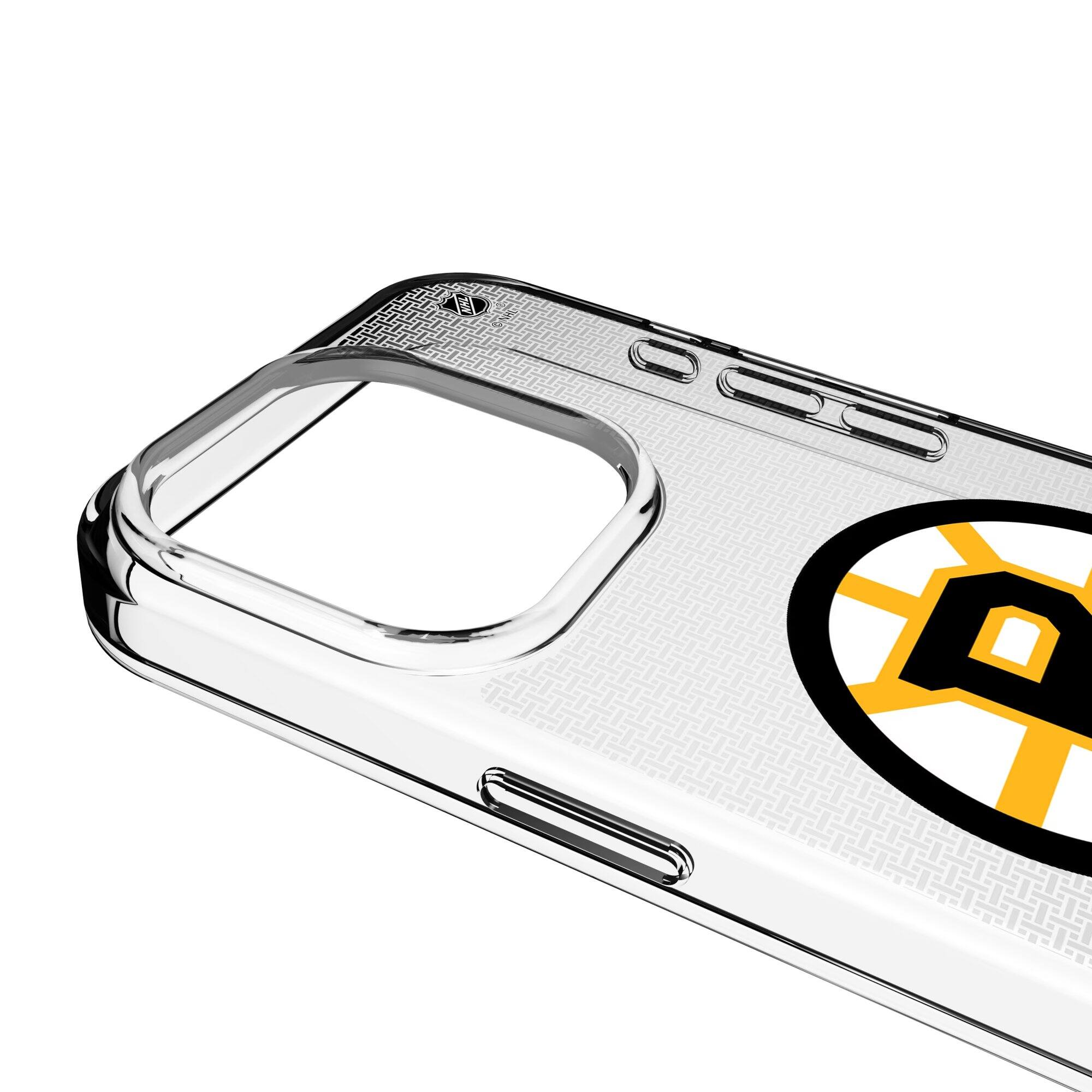 Alt View 2. Keyscaper - Linen Logo iPhone Clear Case - 13 mini - Multicolor.