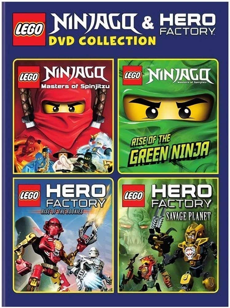 Front. LEGO: Ninjago and Hero Factory DVD Collection [DVD].