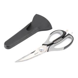 Oster - Granger 2 Piece 9 Inch Stainless Steel Multi-Purpose Scissors with Magnetic Holder - Silver