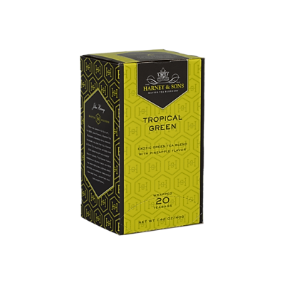 Harney & Sons - Tropical Green Premium Tea, 20/BX (HFS30640)