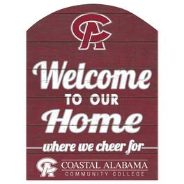 Jardine - Coastal Alabama Community College 16" x 22" Indoor/Outdoor Marquee Sign - Maroon