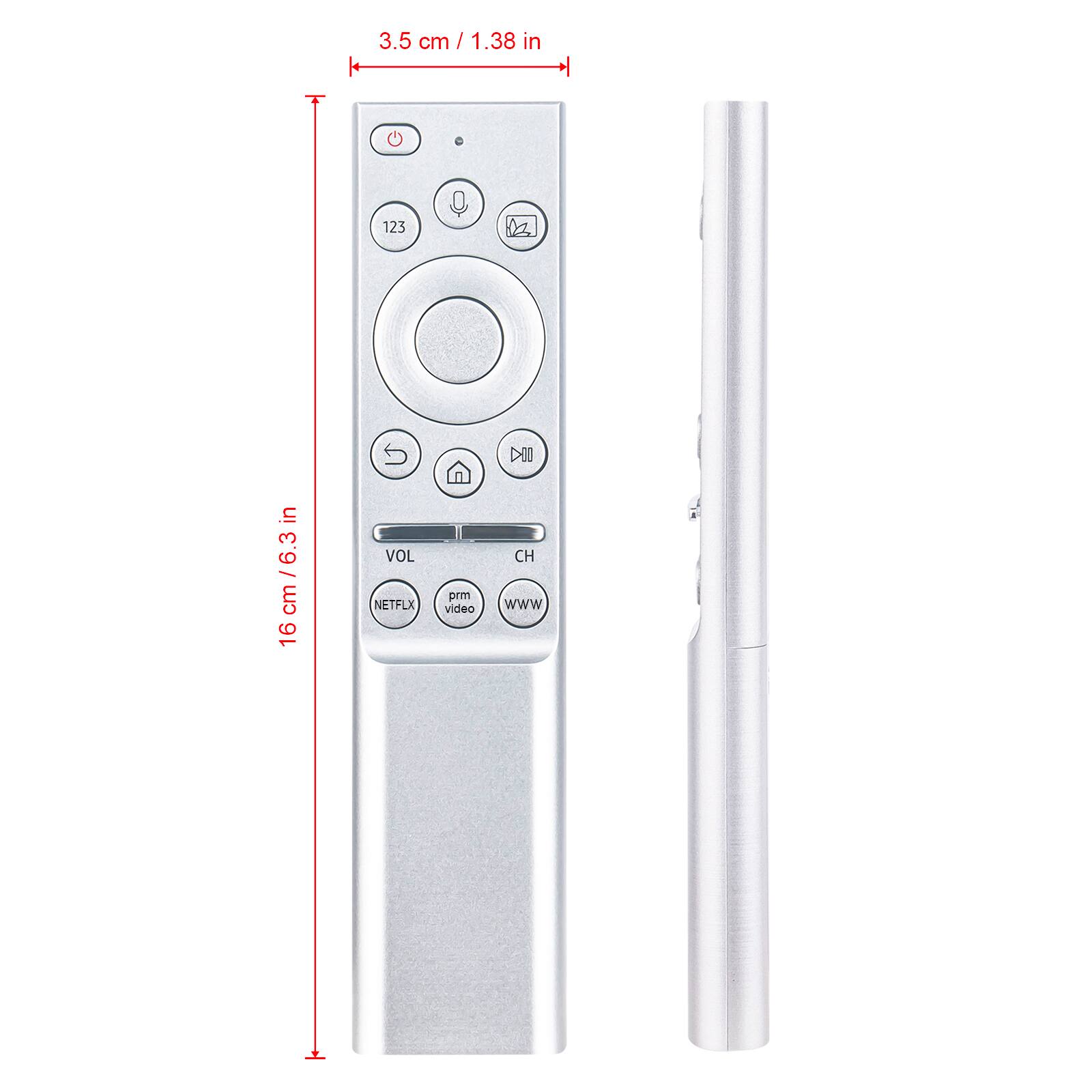 3.5 cm / 1.38 in

16 cm / 6.3 in

VOL
CH
NETFLIX
prm video
WWW