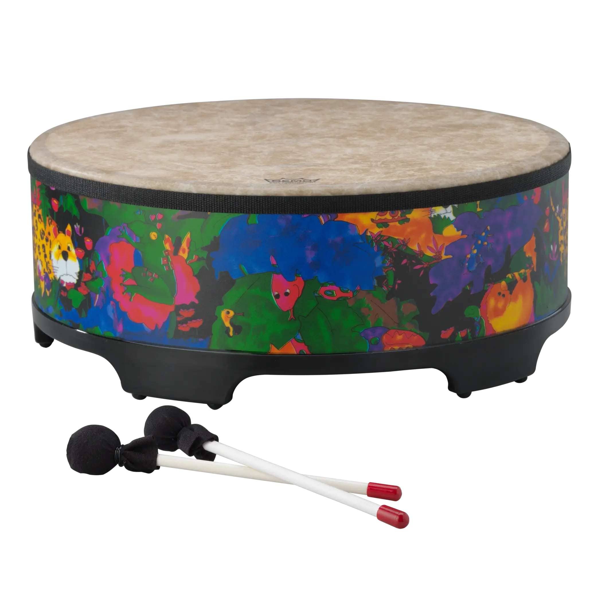 Remo - Drum, Kids Percussion , Gathering Drum, 22 Diameter, 8 Height, Rain Forest Finish price history on PriceWatchPro