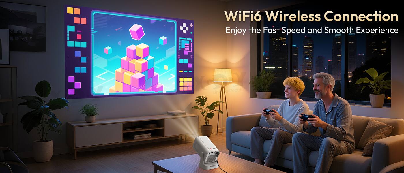 WiFi6 Wireless Connection  
Enjoy the Fast Speed and Smooth Experience