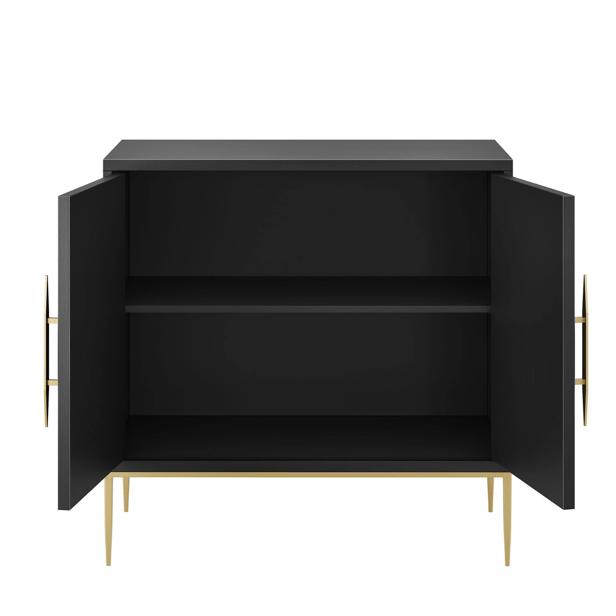 Alt View 4. Modway - Awaken 35" Accent Cabinet by Modway - Black.