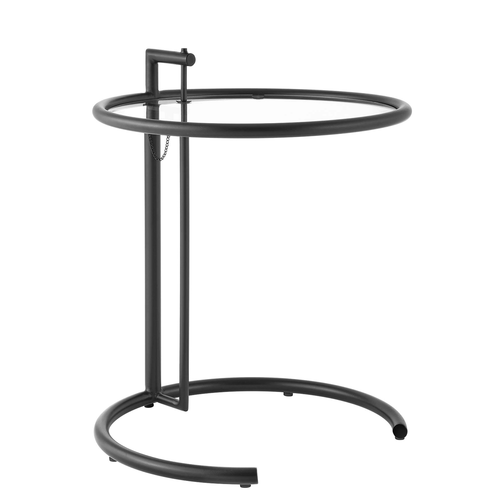 Angle. Modway - Eileen Gray Metal Side Table by Modway - Black.