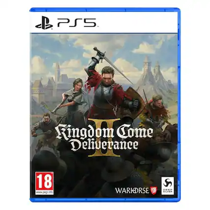 PS5 TO Kingdom Come Deliverance 18 www.pegi.info WARRIORSE A S DEEP SILVER - M (Mature 17+)