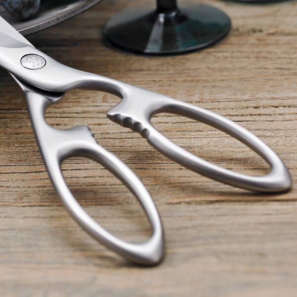 Alt View 7. ZWILLING - ZWILLING TWIN Select Stainless Steel Kitchen Shears - Stainless Steel.