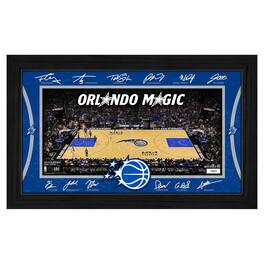Highland Mint - Orlando Magic 2025 Facsimile Signature Court Framed Picture - Multicolor