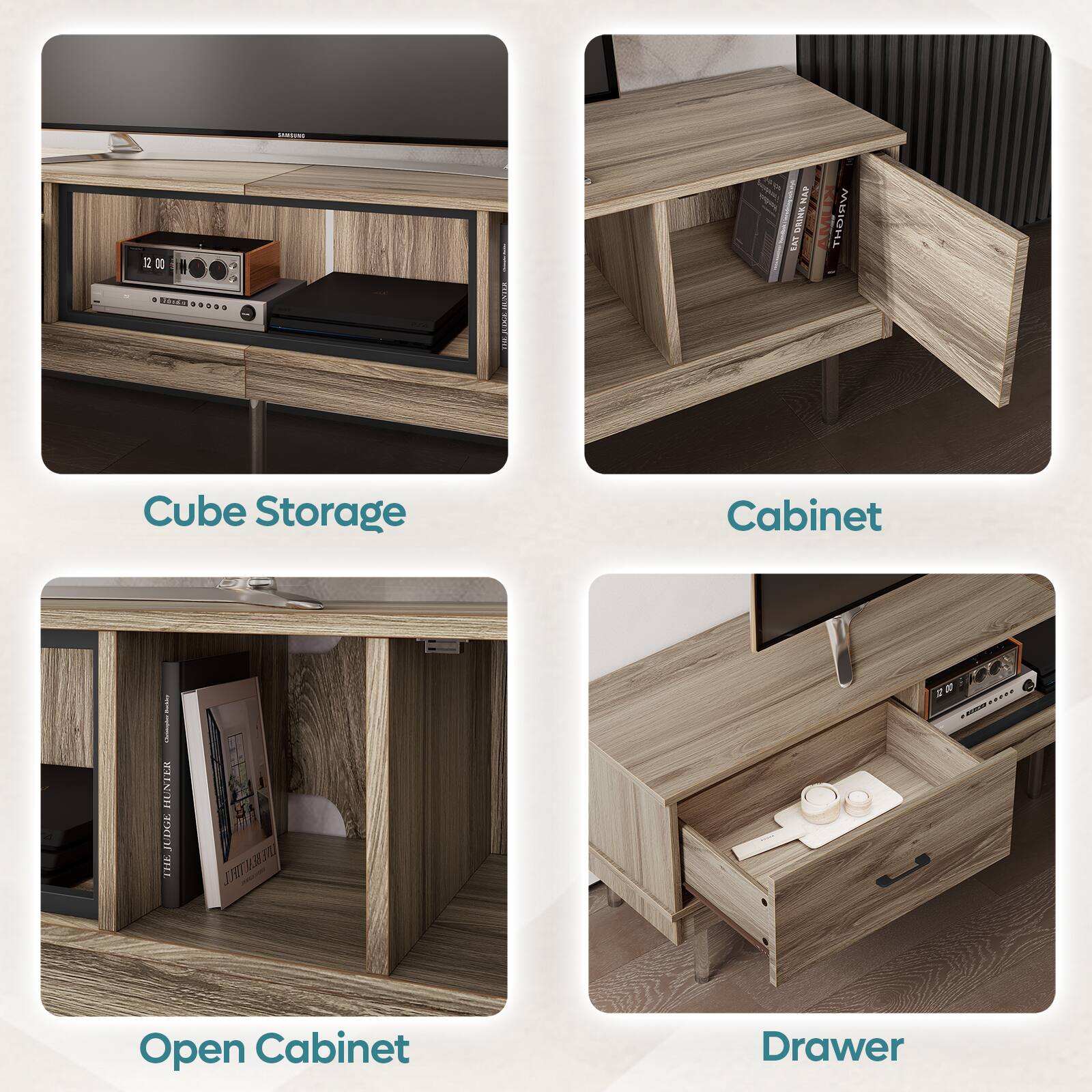 Cube Storage
Cabinet
Open Cabinet
Drawer