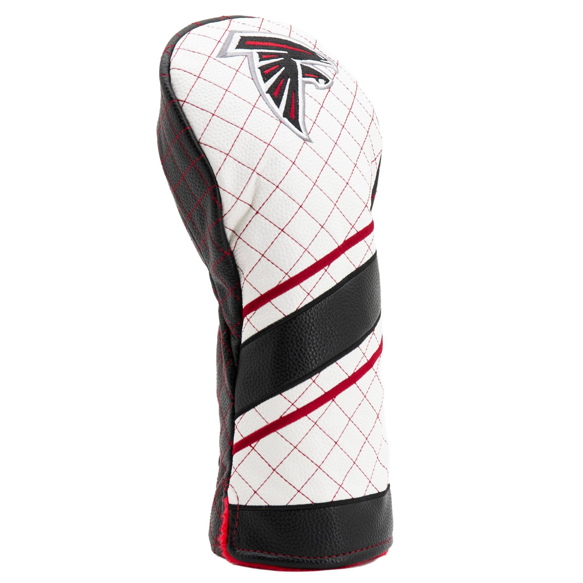 Alt View 2. Team Golf - Atlanta Falcons Striped Quilted Driver Headcover - Multicolor.