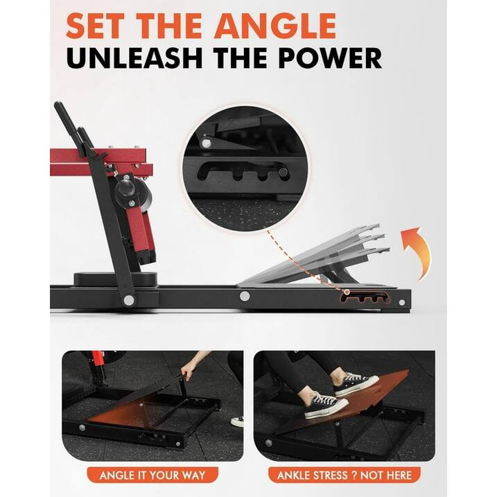 SET THE ANGLE UNLEASH THE POWER

ANGLE IT YOUR WAY

ANKLE STRESS? NOT HERE