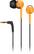 Front. Sennheiser - CX 215 Earbud Headphones - Orange.