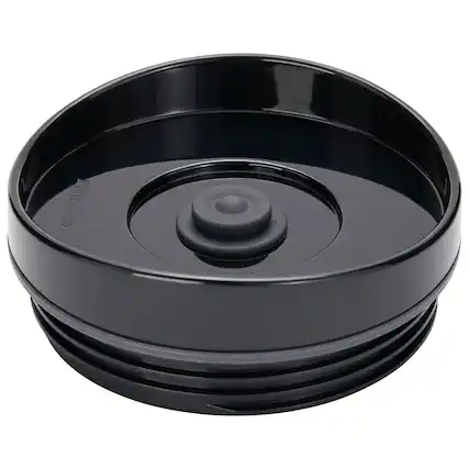 Front. ZWILLING - ZWILLING Enfinigy Vacuum Lid for Personal Blender Jar - Black - Black.