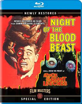 Night of the Blood Beast / Attack of the Giant Leeches - BLU-RAY