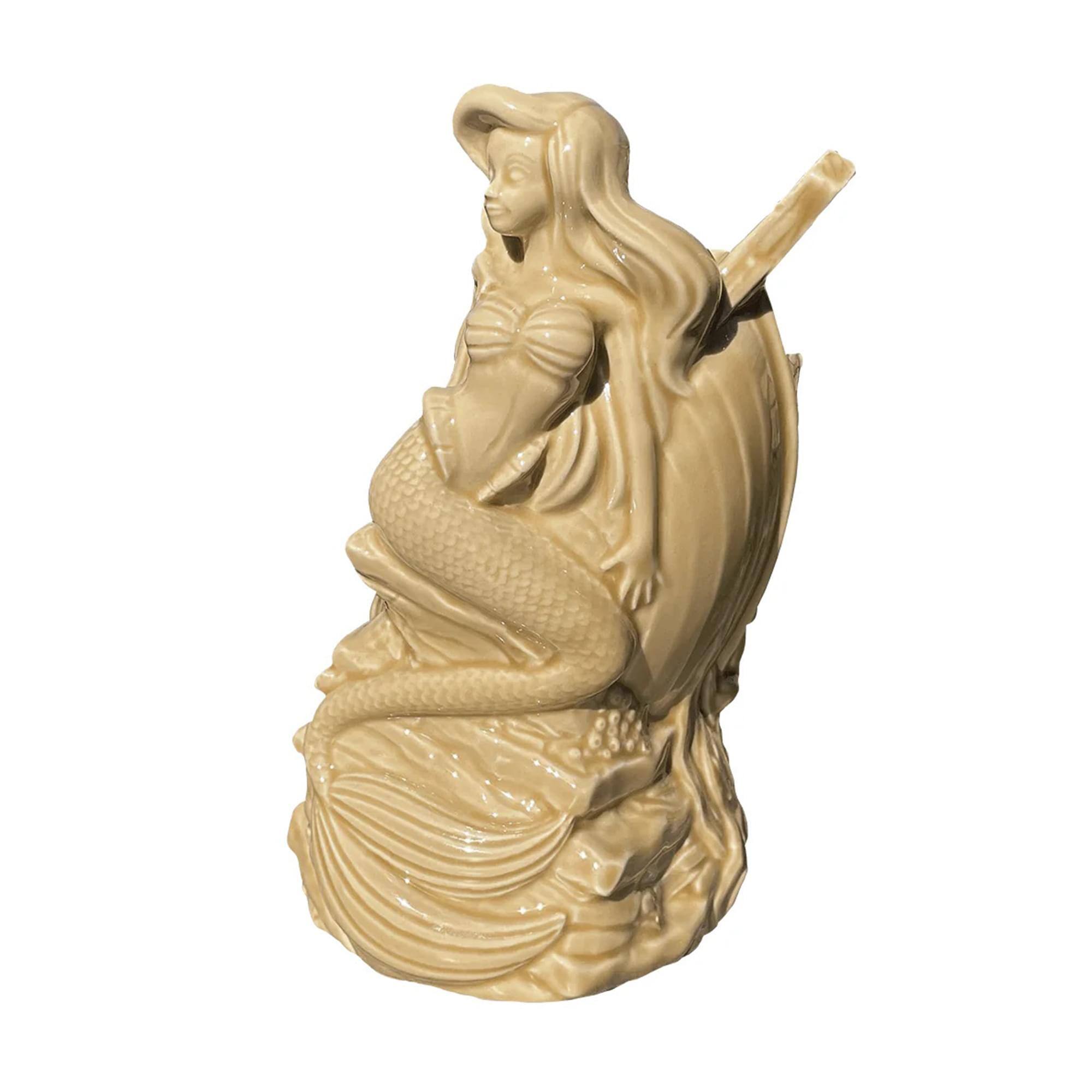 Alt View 1. Disney - Disney The Little Mermaid Mondo Tee-Kis Ariel Sand Ceramic Tiki Mug - Beige.