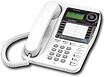 Front Detail. Sony - 2-Line Phone with Caller ID - White.