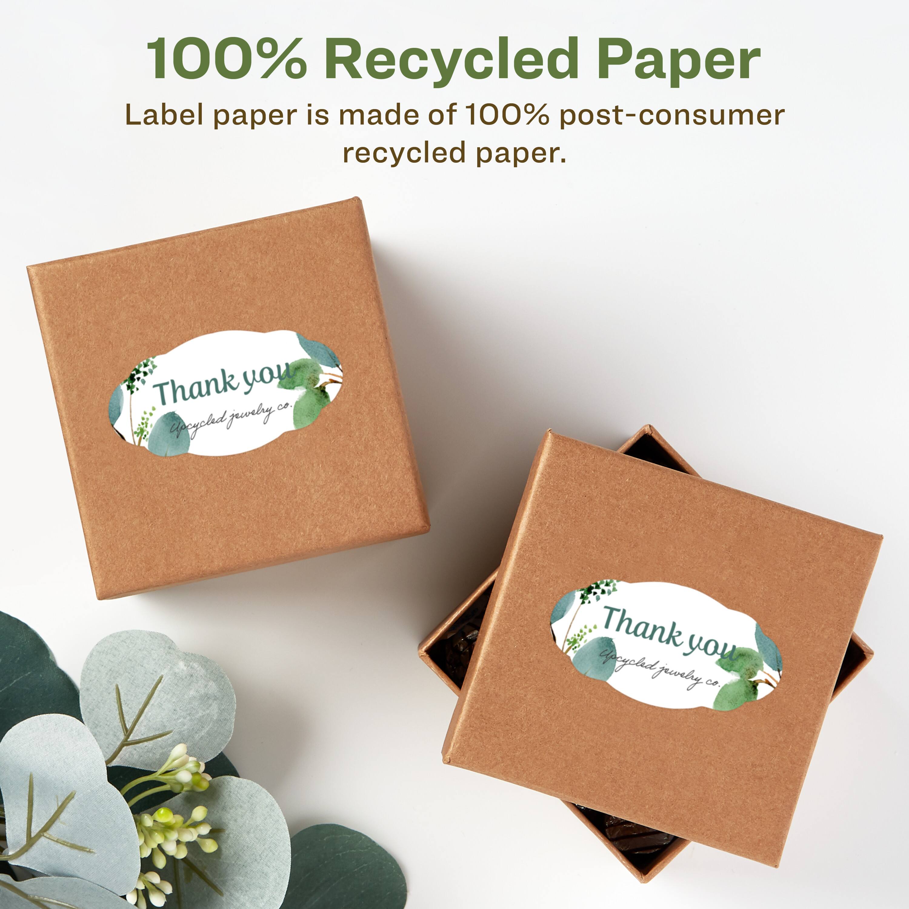 100% Recycled Paper  
Label paper is made of 100% post-consumer recycled paper.  

Thank you  
upcycled jewelry co.