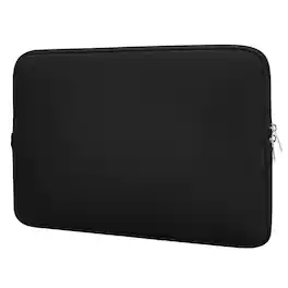 Unique Bargains - Laptop Case - Polyester Computer Sleeve Carrying Bag, Shockproof Protective Cover for 15.6" Notebook - Black