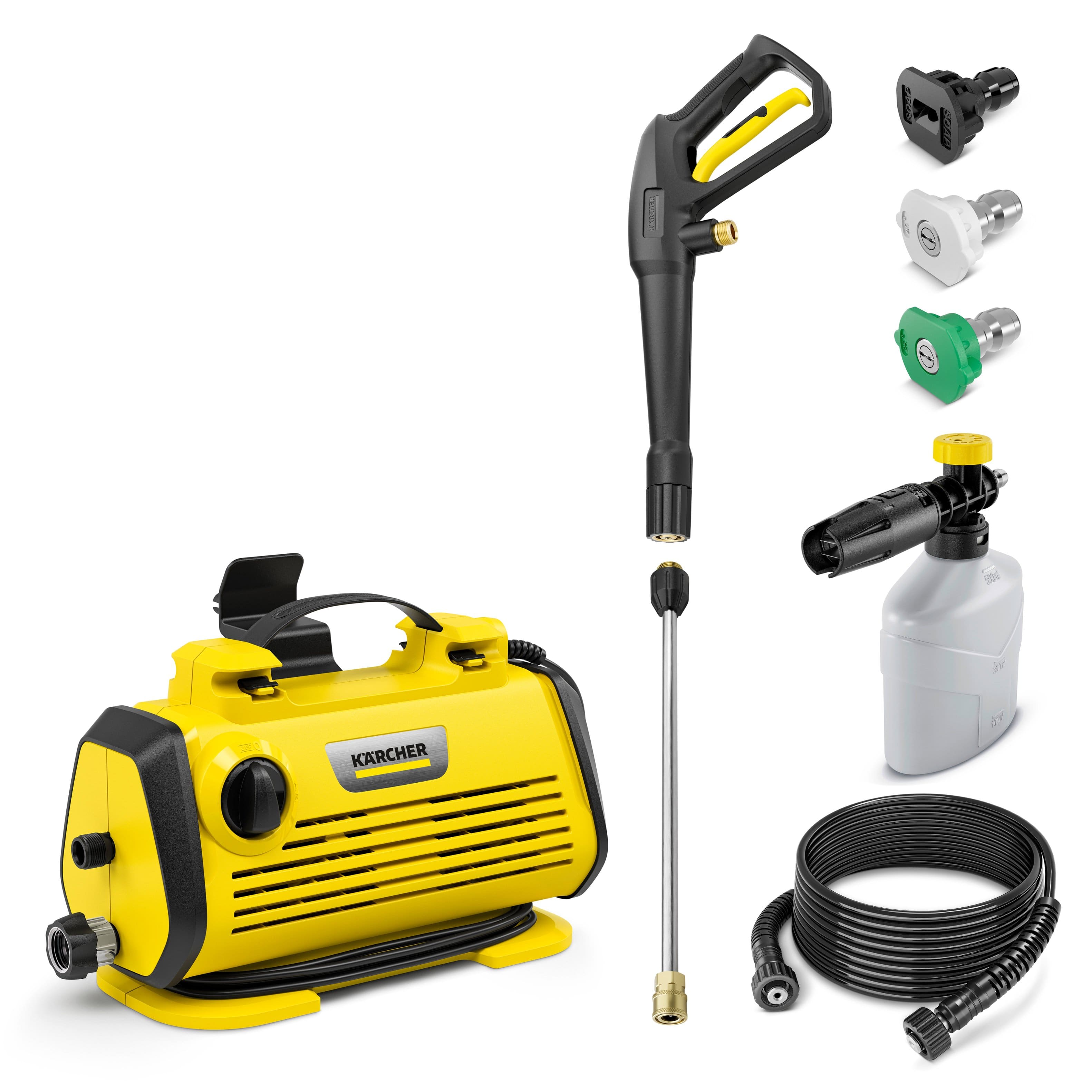 Karcher - K 3 Horizontal FC Max 1700PSI Pressure Washer with Spray Wand 1.2 GPM