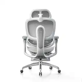 SIHOO - C300 Pro V2 Ergonomic Office Chair with Footrest & Full-Body Adaptive Support - White