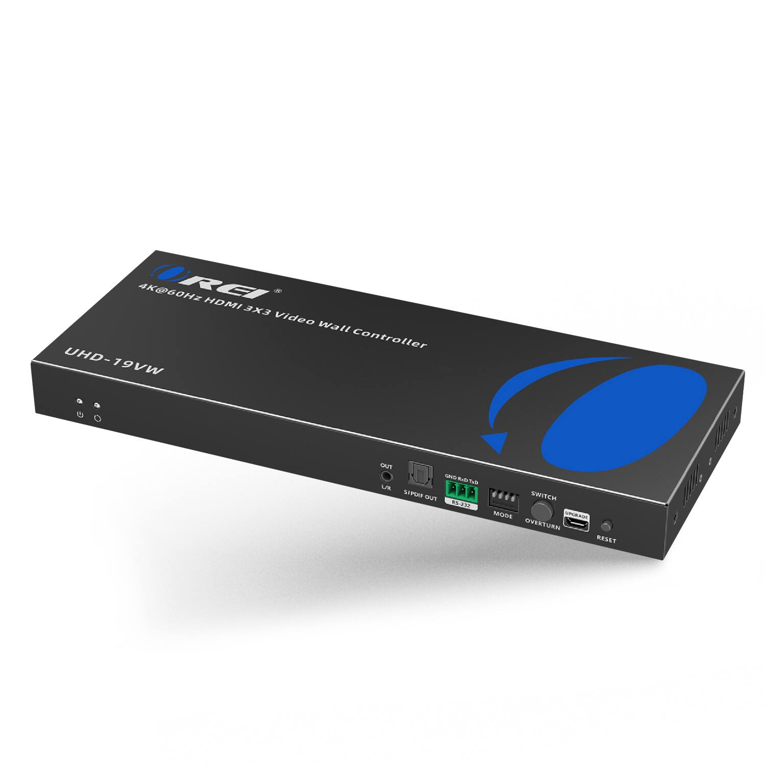 4K@60Hz HDMI 3X3 Video Wall Controller UHD-19VW UHD-19VW GROUND PIN TD SWITCH MODE OVERTURN RESET