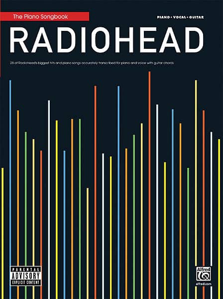 Alfred - Radiohead Piano Vocal Guitar Songbook Featuring 28 Alternative Rock Songs for Piano Voice and Guitar Performance