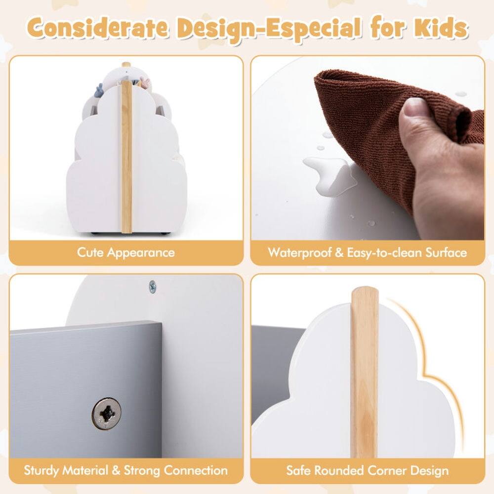 Considerate Design-Especial for Kids

- Cute Appearance
- Waterproof & Easy-to-clean Surface
- Sturdy Material & Strong Connection
- Safe Rounded Corner Design