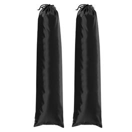 Unique Bargains - Tripod Case Bag, Nylon Tripod Storage Bag, Long Foldable Monopod Compact Carrying Organizer Pouch, 31x8In & 2pcs - Black