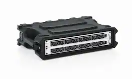 Gator - 2U Shallow Rotationally Molded Rack Case with 13-Inch Depth and Dual Threaded Rails