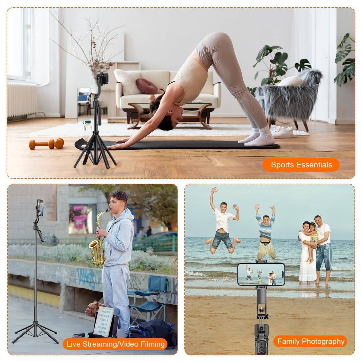 Sports Essentials

Live Streaming/Video Filming

Family Photography