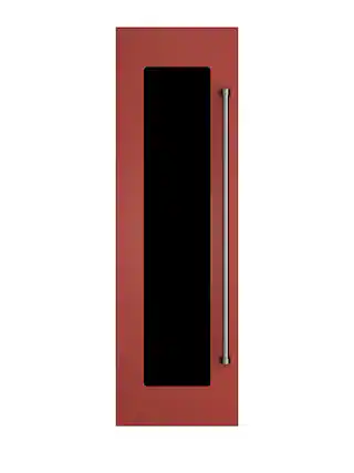 Front. Viking - 24"W. Integrated Wine Cooler Door Panel for Viking Model FDWCIC7240R - Spiced Cider Left Hinge - Spiced Cider.