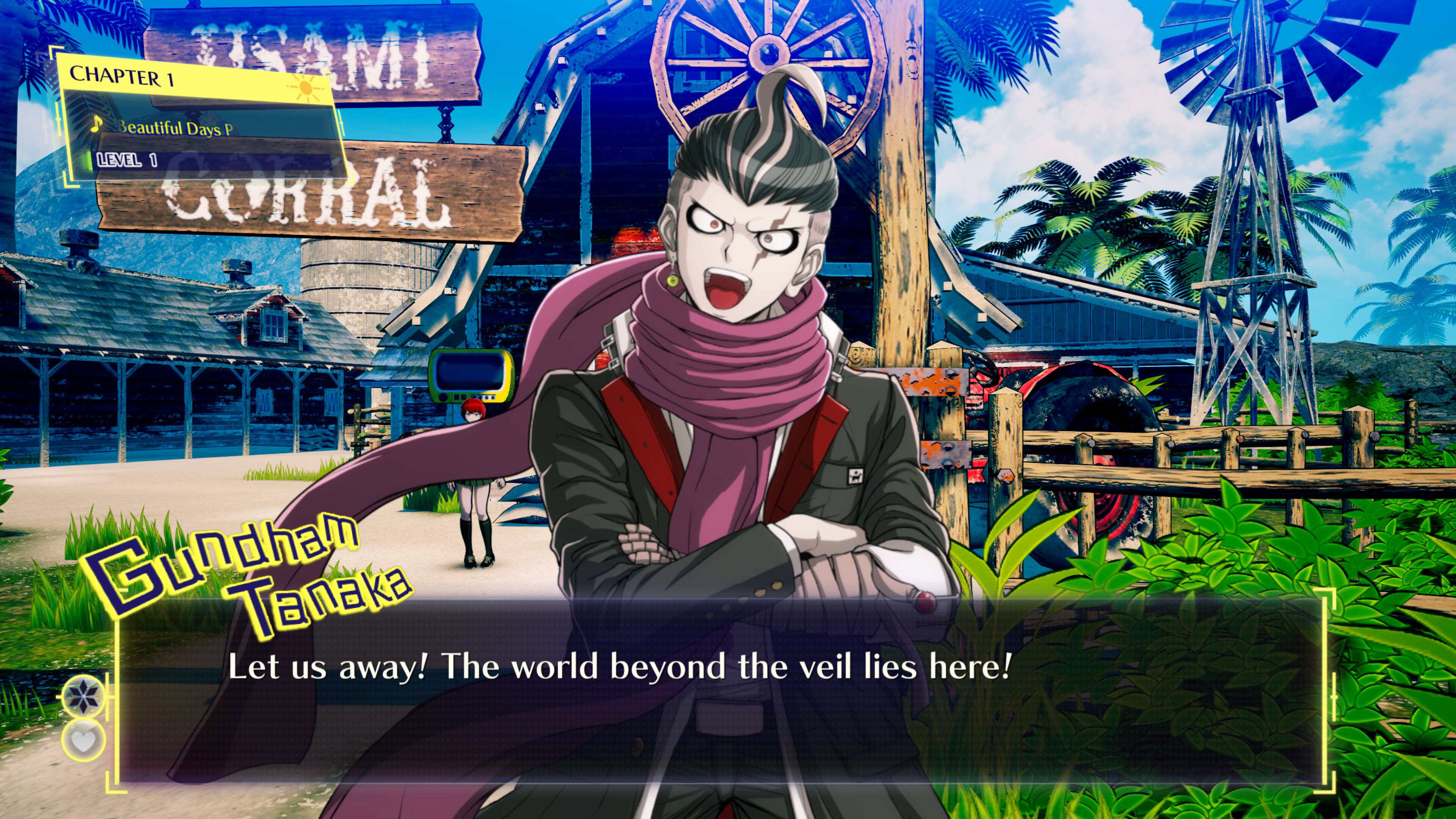 CHAPTER 1  
HSAMI  
Beautiful Days  
P LEVEL 1  
GURRAL  
Gundham Tanaka  
Let us away! The world beyond the veil lies here!
