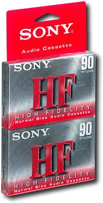Angle Standard. Sony - 90-Minute Audio Cassettes (2-pack).