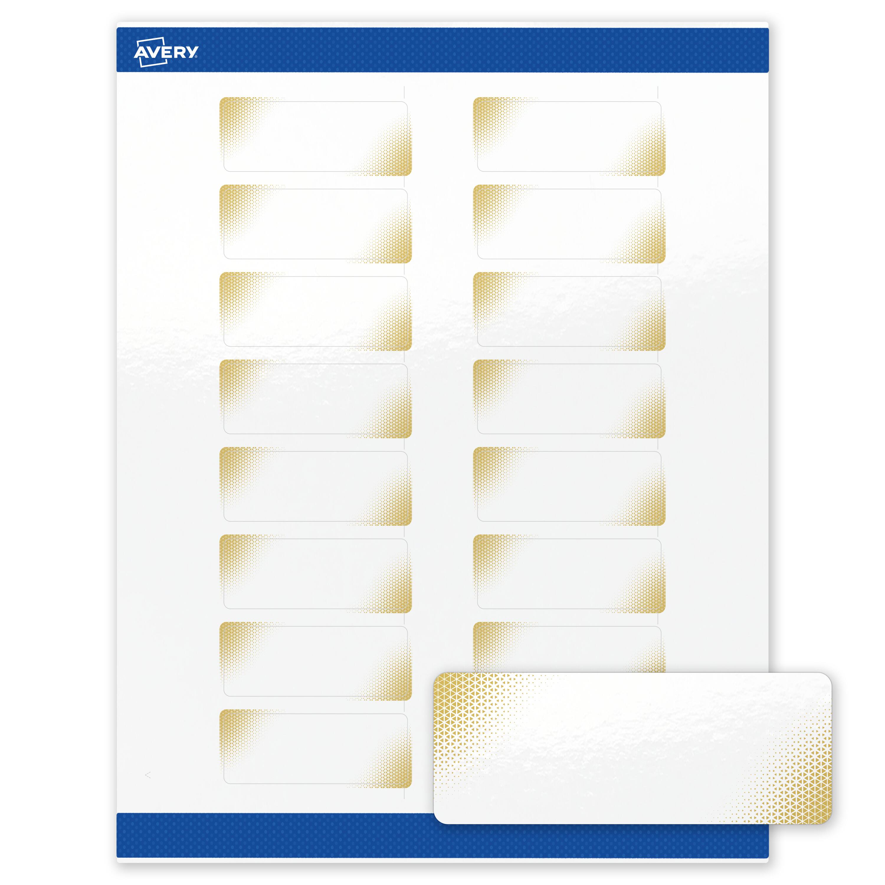 Avery Address Labels, 1