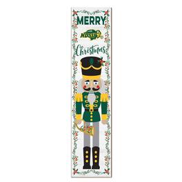 Jardine - NDSU Bison 11" x 46" Nutcracker Holiday Leaner Sign - White