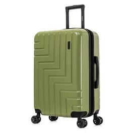 DUKAP - Zahav Lightweight Hardside Spinner Luggage 24" - Green