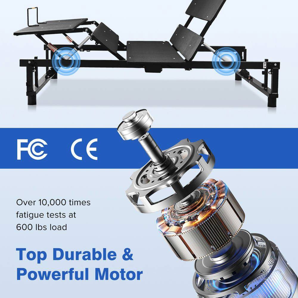 FC CE

Over 10,000 times fatigue tests at 600 lbs load

Top Durable & Powerful Motor