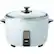Front Standard. Panasonic - Rice Cooker - Silver Lid, White.