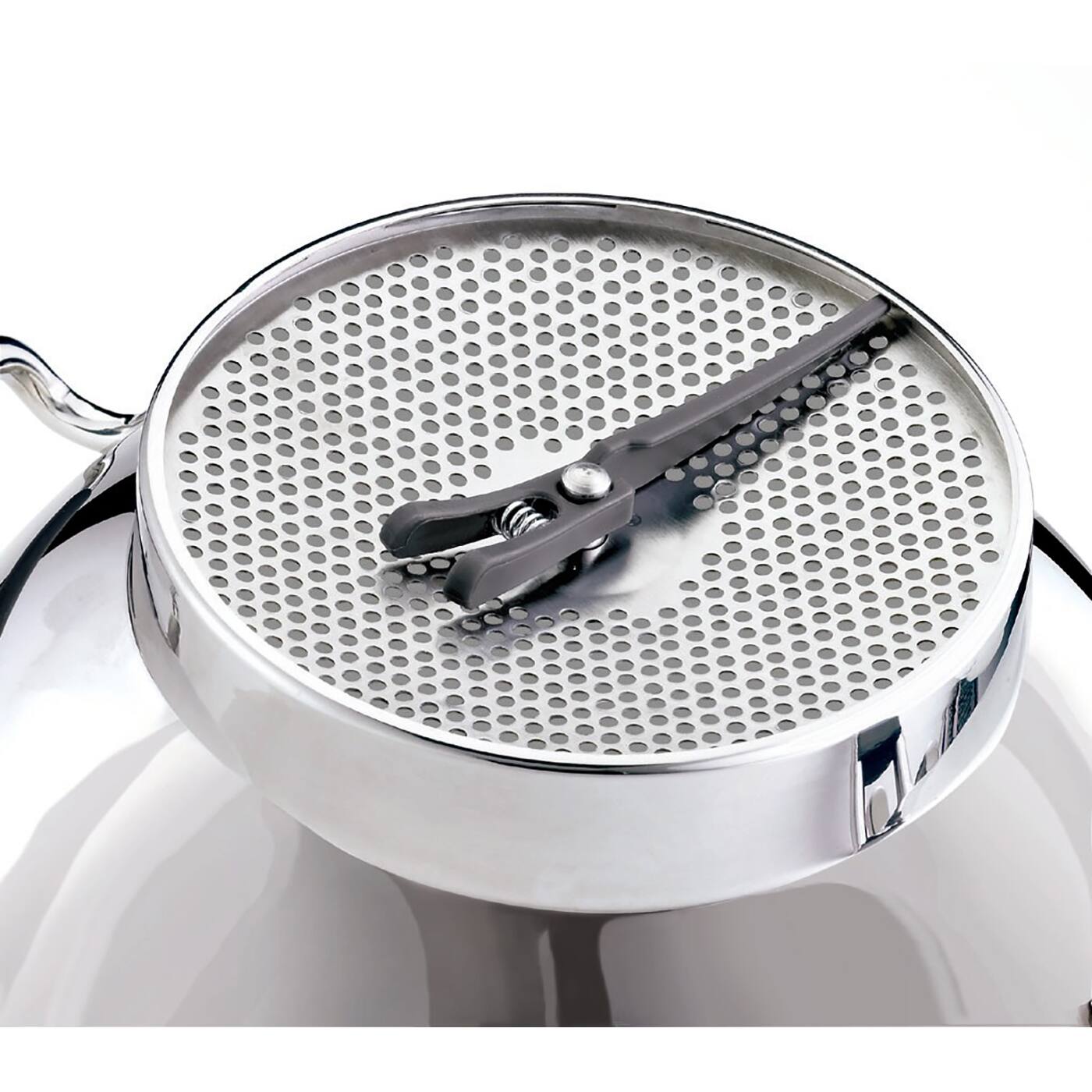 Alt View 1. Cuisipro - Deluxe Food Mill With 3 Disks - Silver.