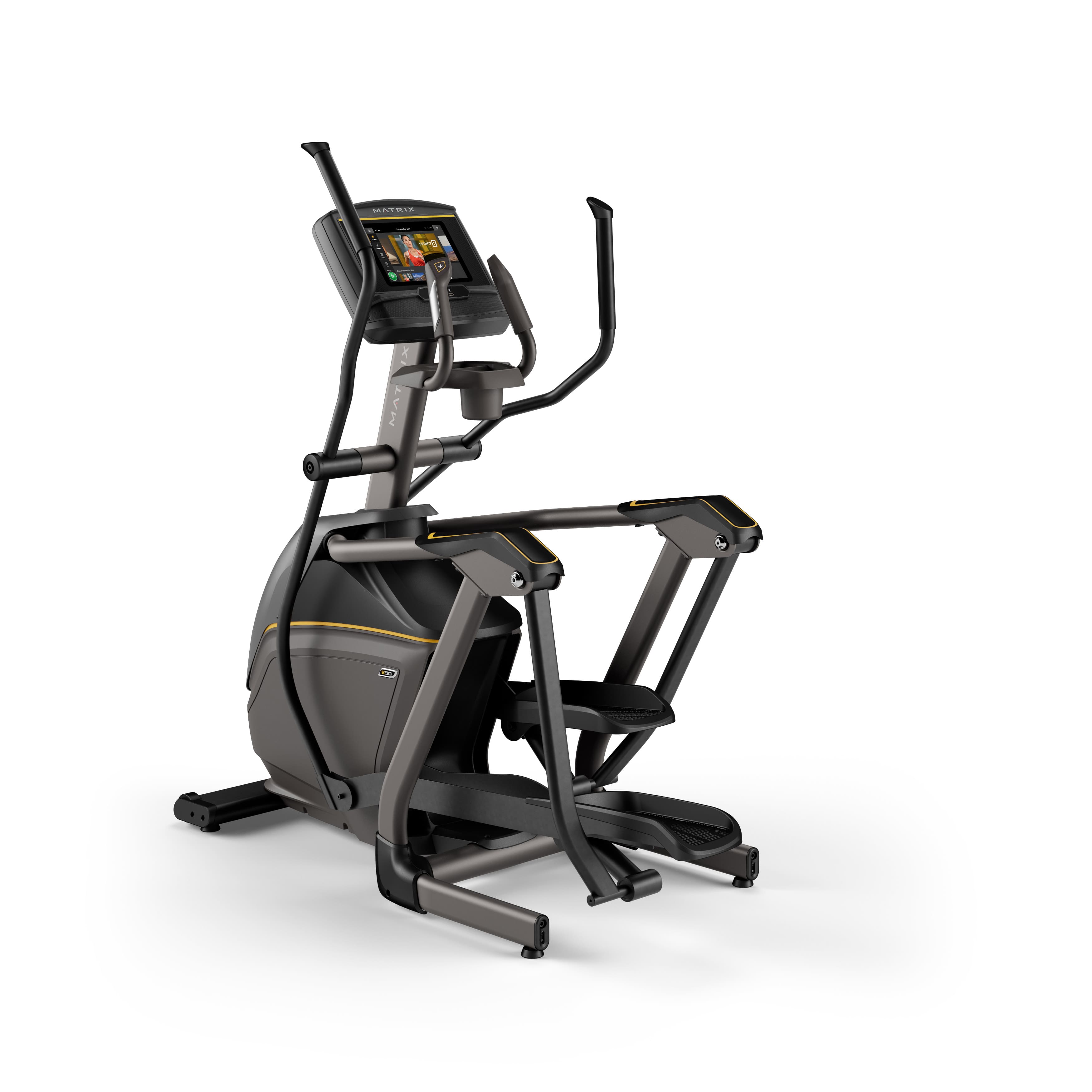 Matrix - E30 Elliptical with 10" XER Console - Black - Front_Zoom