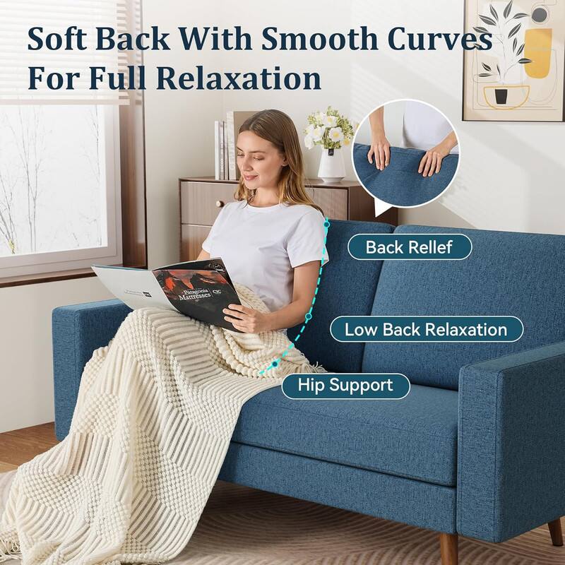 Soft Back With Smooth Curves For Full Relaxation

- Back Relief
- Low Back Relaxation
- Hip Support