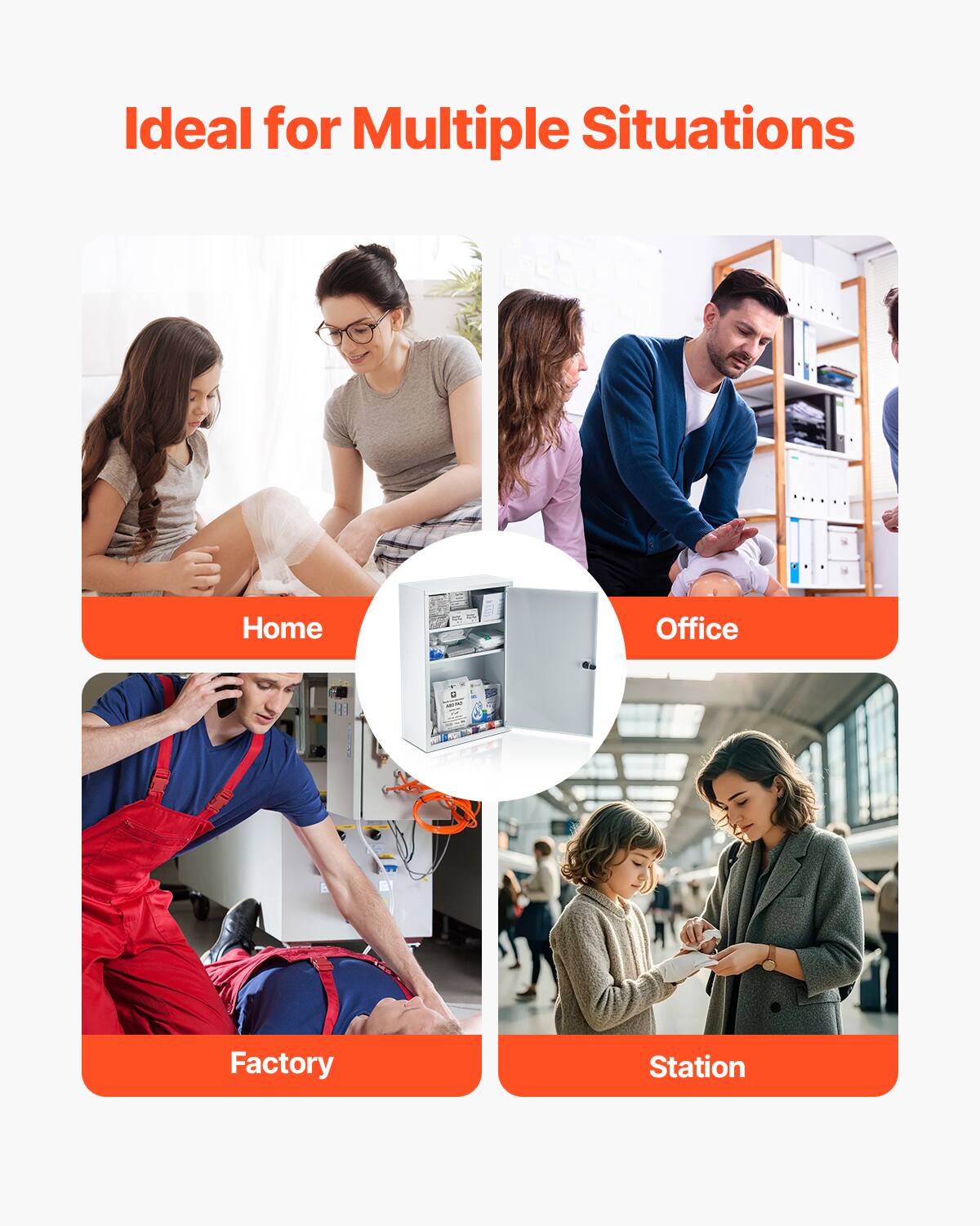 Ideal for Multiple Situations

- Home
- Office
- Factory
- Station