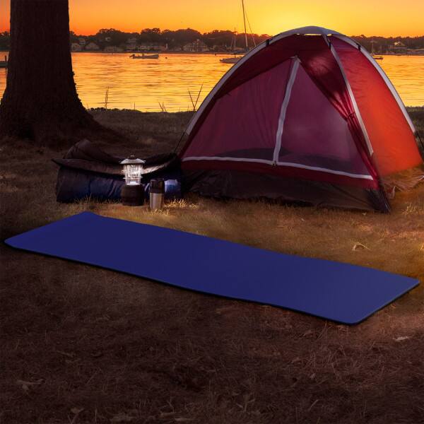 Alt View 4. Wakeman - 0.5-Inch-Thick NBR Foam Sleeping Pad - Blue.