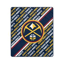Pegasus - Denver Nuggets 60" x 70" Diagonal Lined Wordmark Ultra Soft Blanket - Multicolor