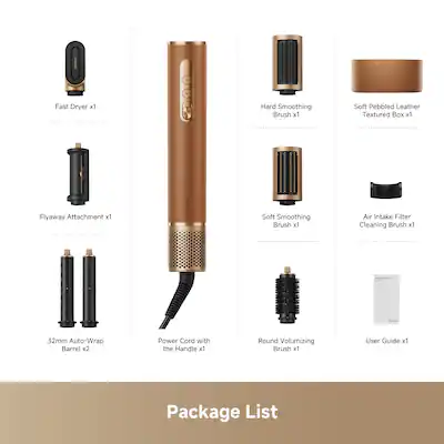 Dreame AirStyle Pro 7 in 1 Hair Styling Device, Quick Dry, 2 Rollers, Straightening Brush, Less Frizz, Airflow Styling Gold AirStyle Pro - Best Buy Dreame AirStyle Pro 7 in 1 Hair Styling Device, Quick Dry, 2 Rollers, Straightening Brush, Less Frizz, Airflow Styling Gold AirStyle Pro - Best Buy