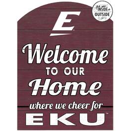Jardine - Eastern Kentucky Colonels 16'' x 22'' Indoor/Outdoor Marquee Sign - Maroon