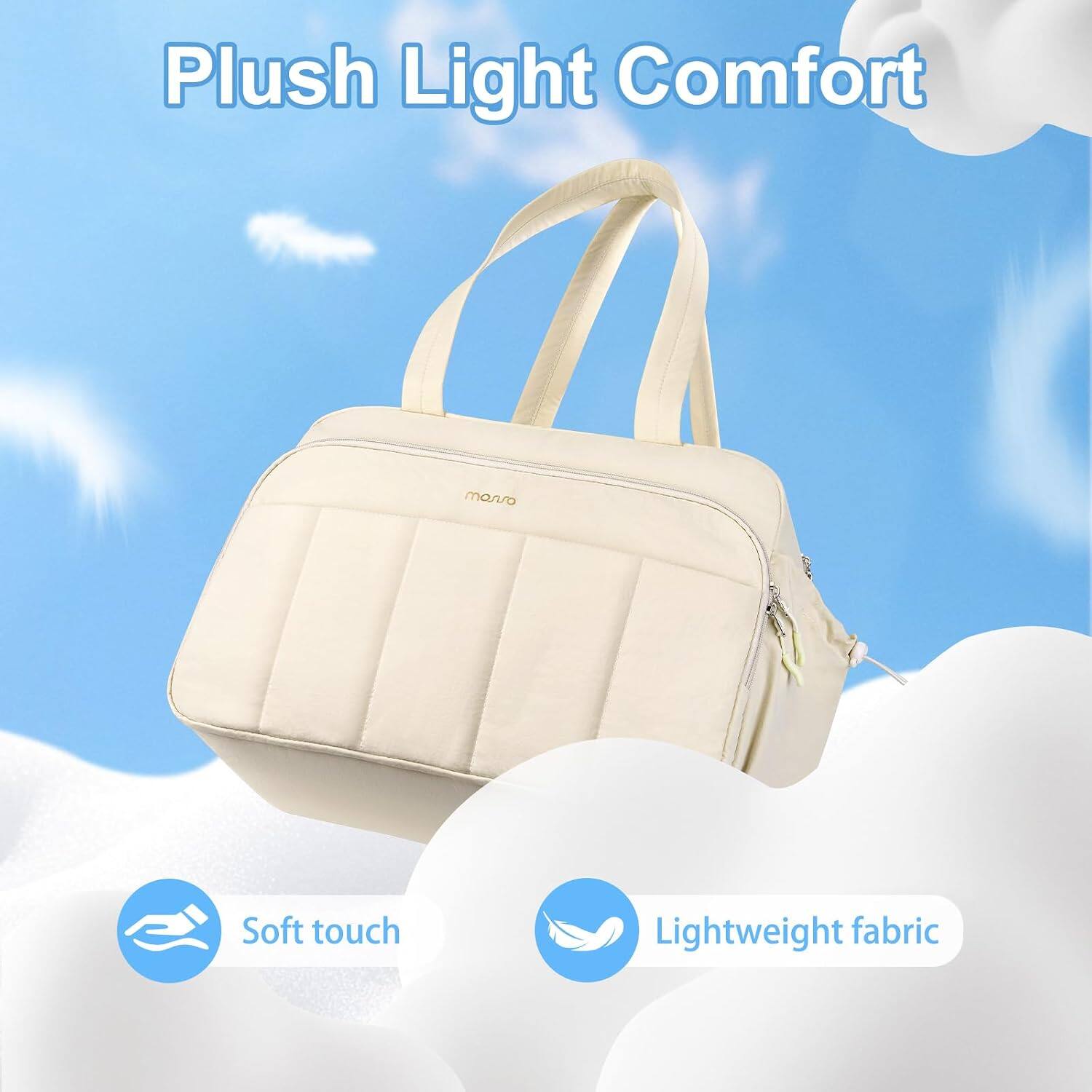 Plush Light Comfort

- Soft touch
- Lightweight fabric