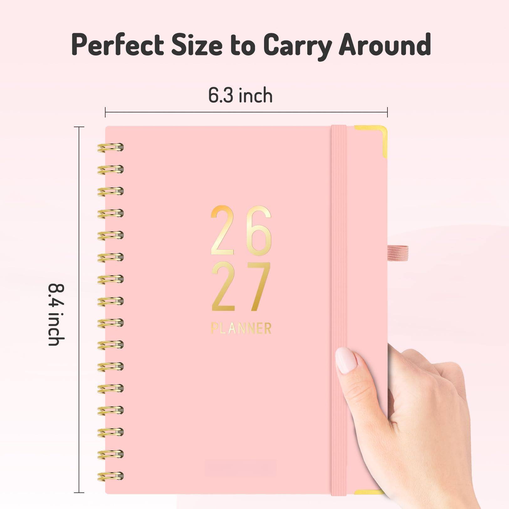 Perfect Size to Carry Around

6.3 inch

8.4 inch

26 27 PLANNER