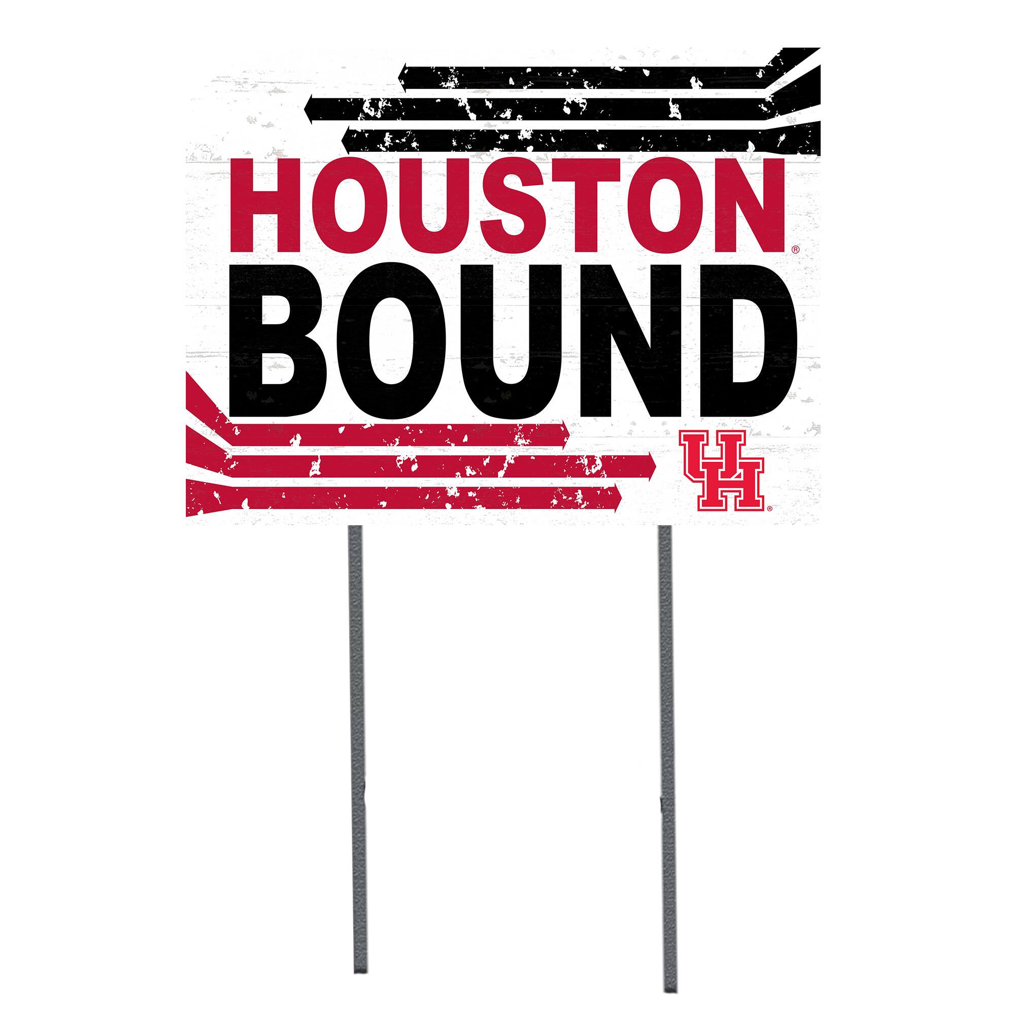 Houston Cougars 18'' x 24'' Bound Yard Sign